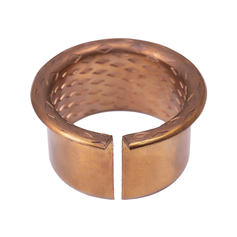 HZ090F Diamantformad oljespår flänsad bronsbussning